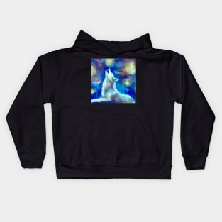 Howling at the Moon Kids Hoodie